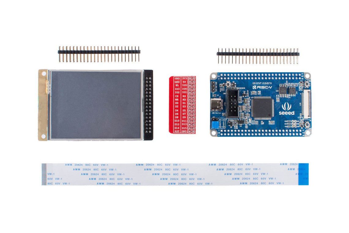 SeeedStudio GD32 RISC-V kit with LCD 1